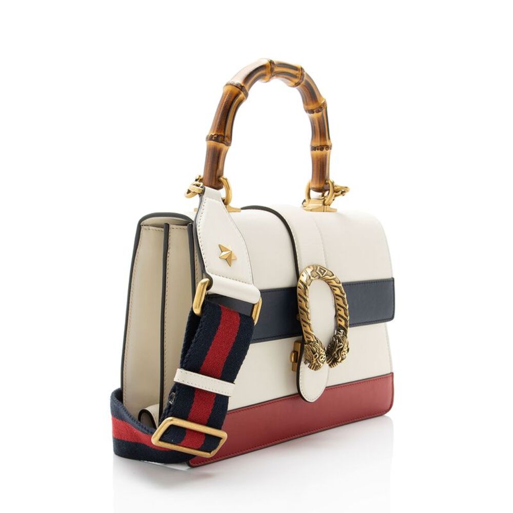 Gucci Leather Bamboo Dionysus Medium Top Handle - Picture 2 of 16